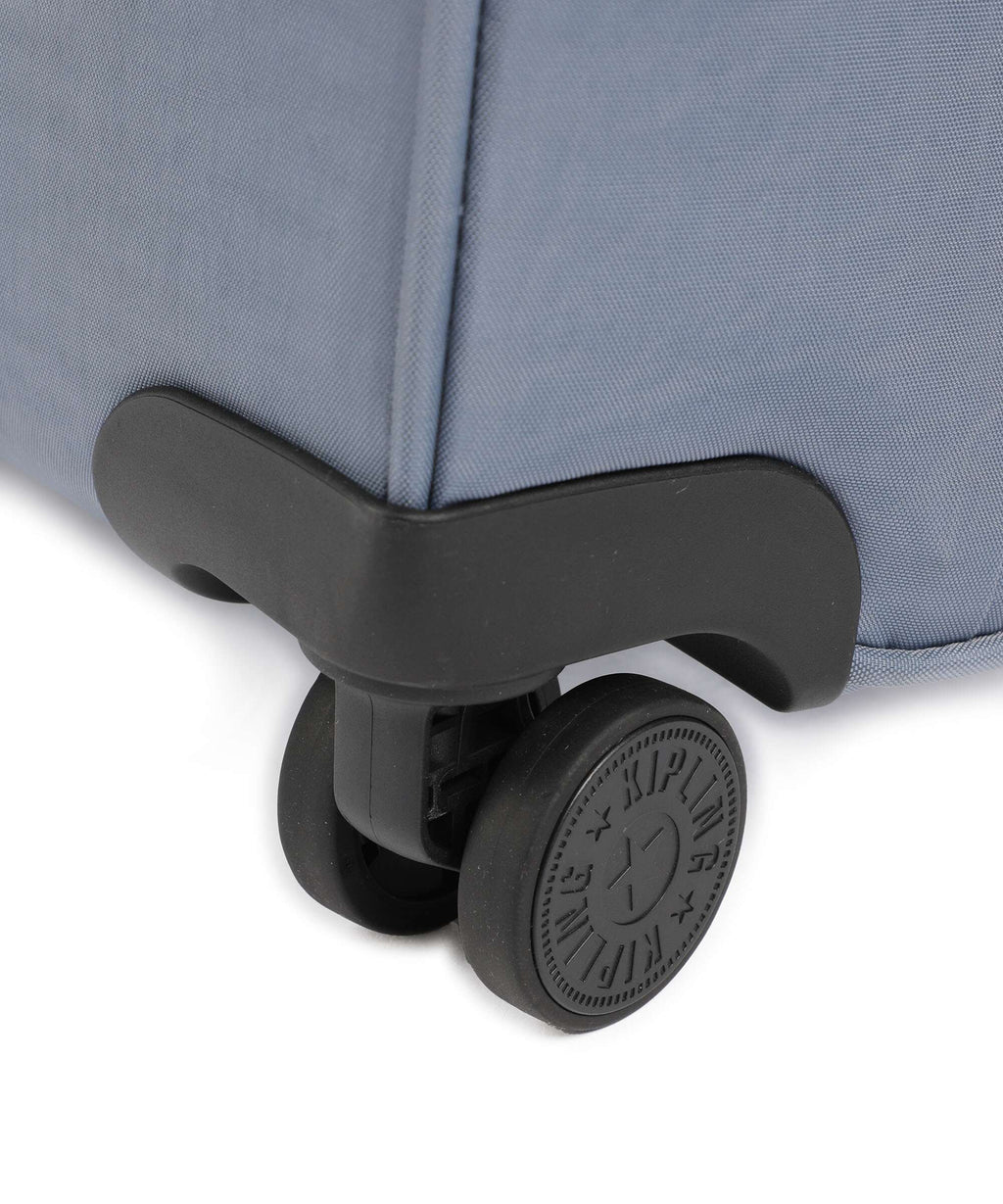 Kipling Basic New Youri L Spinner (4 wheels) blue stone