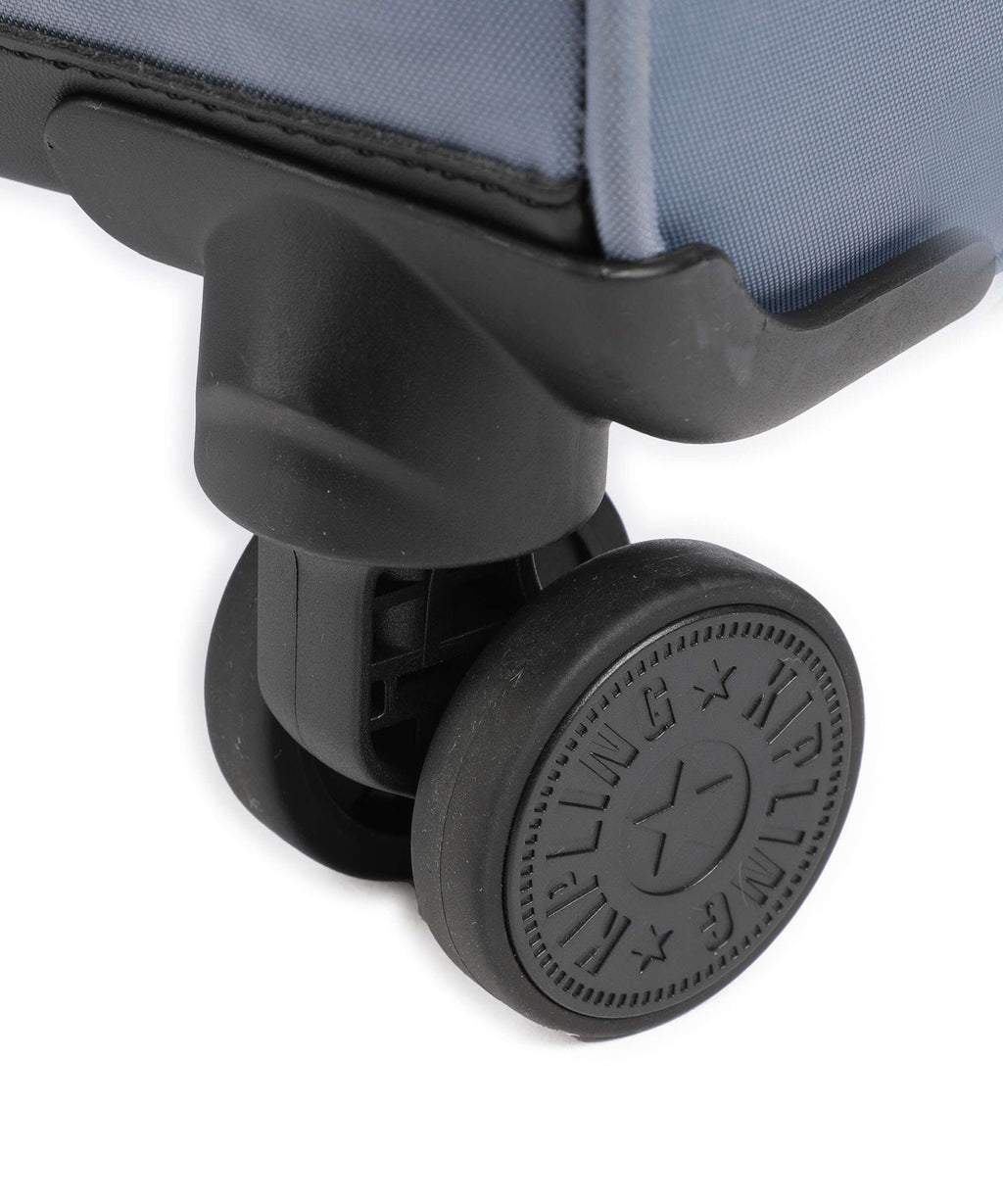 Kipling Basic Spontaneous M Spinner (4 wheels) blue stone