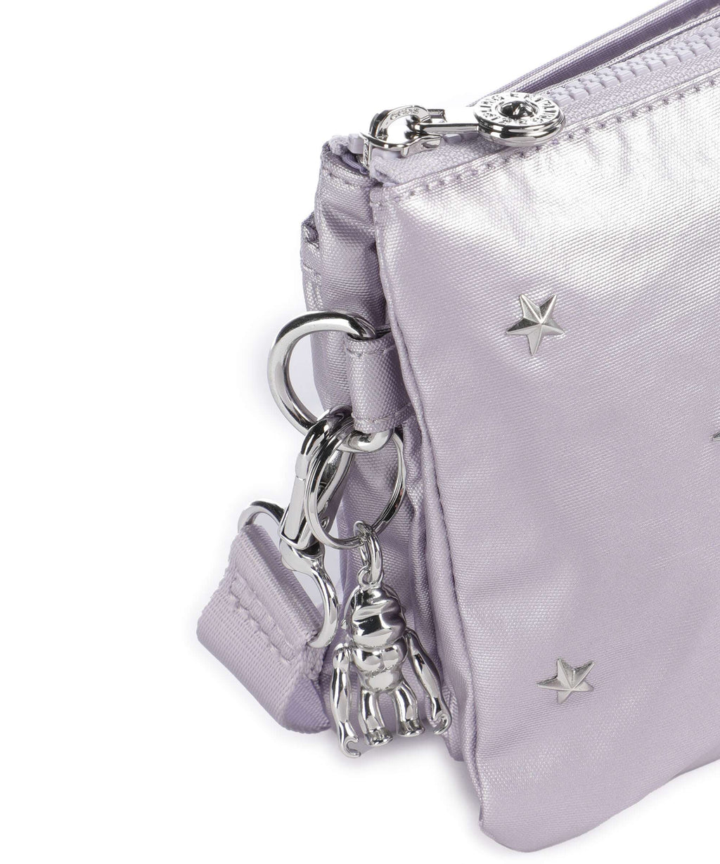 Kipling Holiday Riri Crossbody bag lilac/metallic