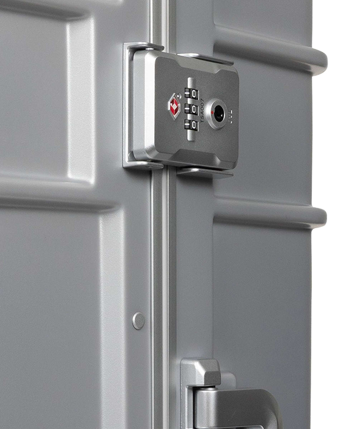 Eastpak Resist'R Case Spinner (4 wheels) metal silver
