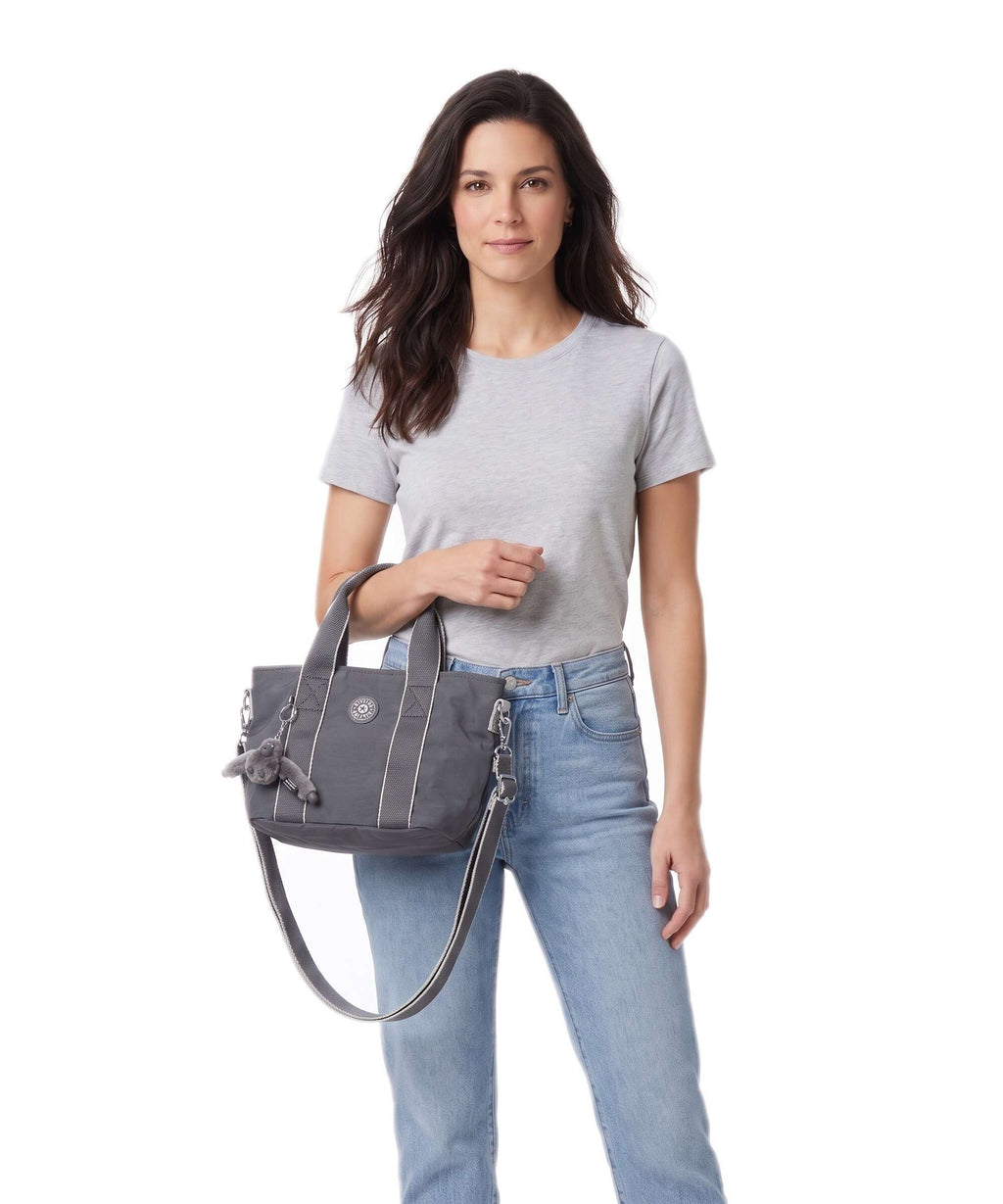 Kipling Basic Minta Handbag moonlit grey