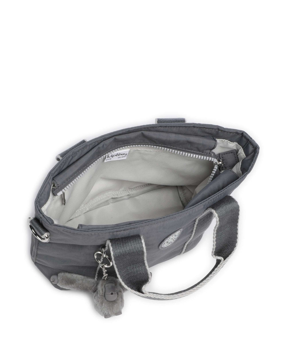 Kipling Basic Minta Handbag moonlit grey