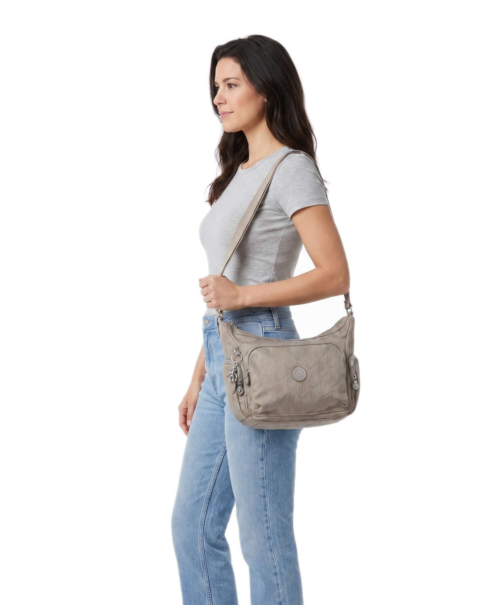 Kipling Elevated Gabb S Crossbody bag diamond wave jacquard
