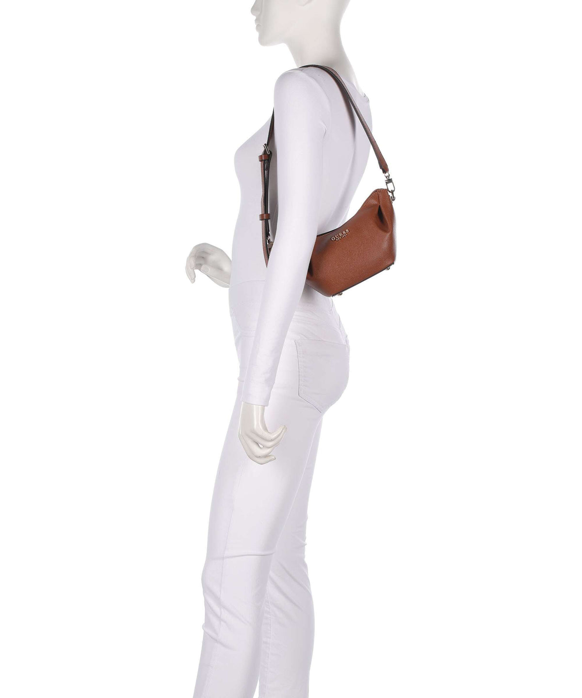 Guess Amorette Crossbody bag cognac