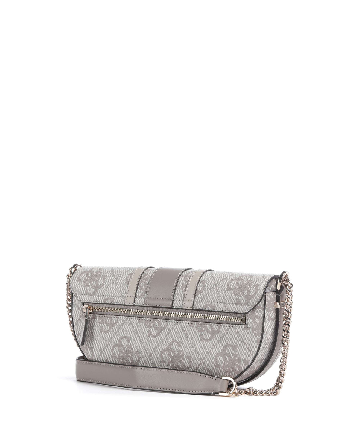 Guess Erenia Shoulder bag dark taupe logo