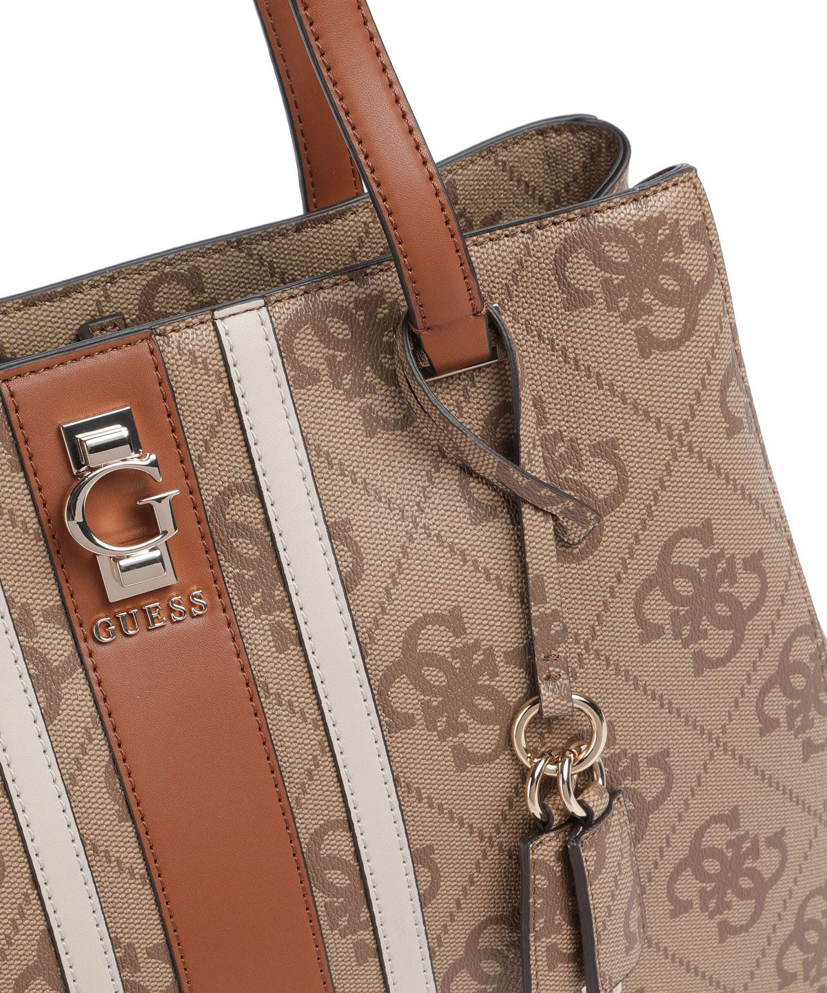 Guess Erenia Tote bag latte logo