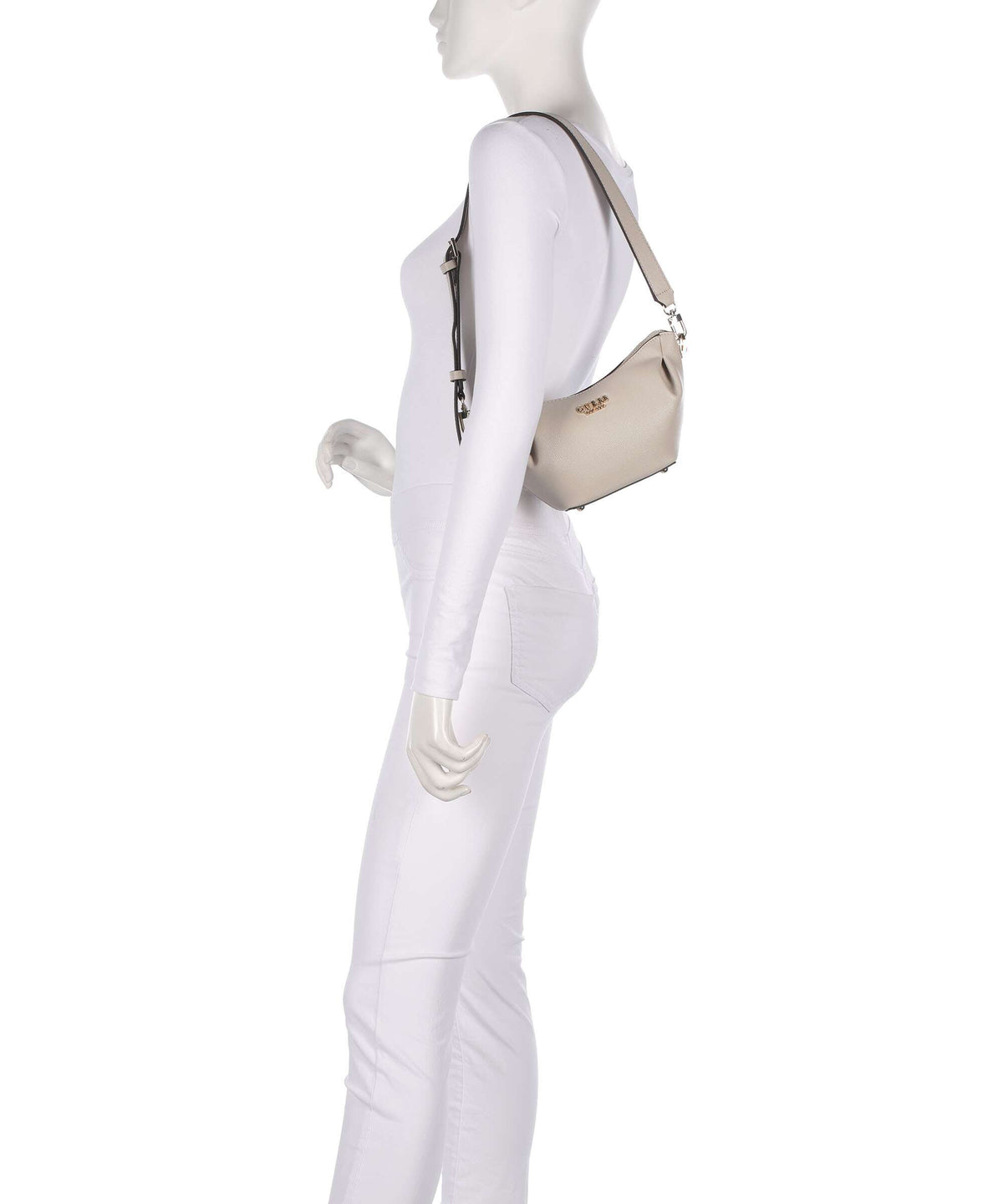 Guess Amorette Crossbody bag light taupe