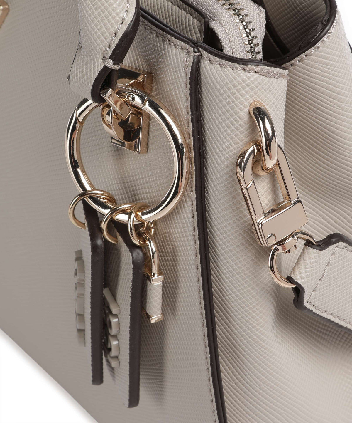 Guess Noelle II Luxury Handbag taupe