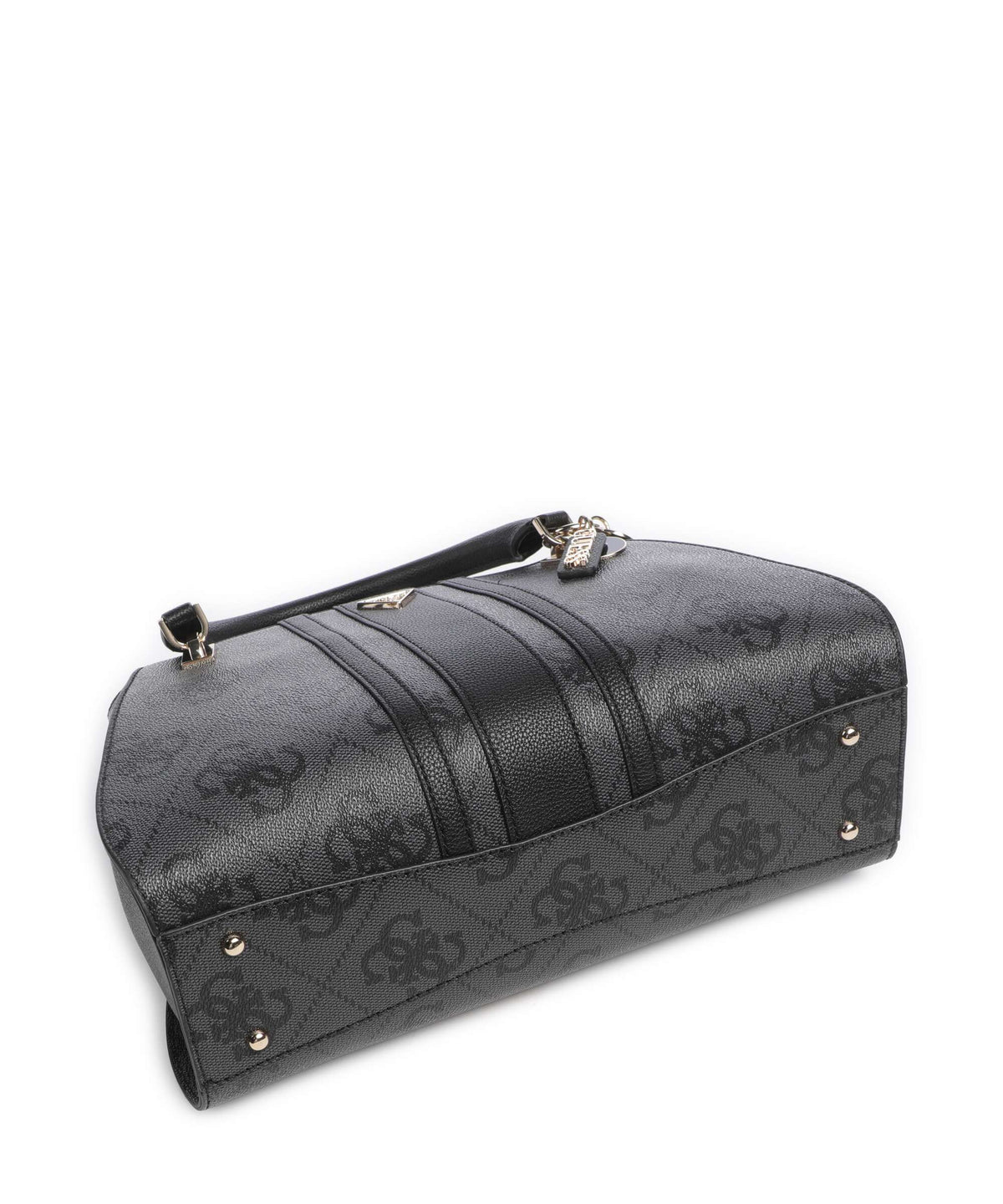 Guess Noelle II Luxury Handbag coal logo