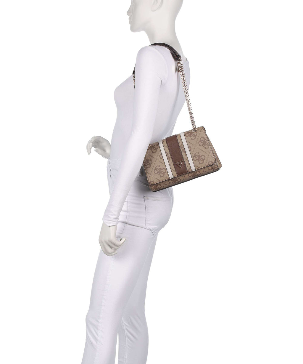 Guess Noelle II Shoulder bag latte logo/brown