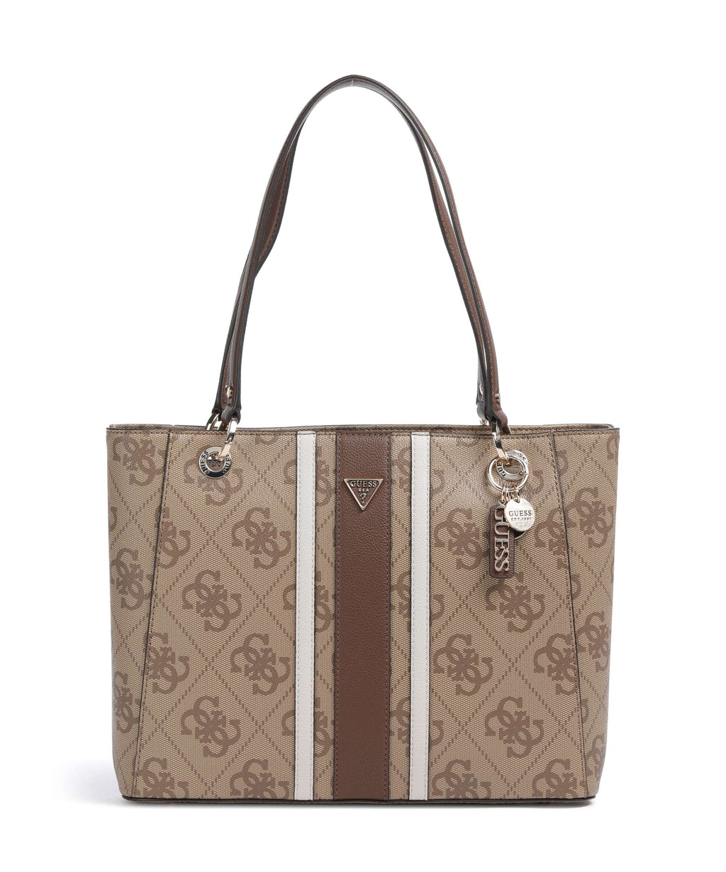 Guess Noelle II Tote bag latte logo/brown