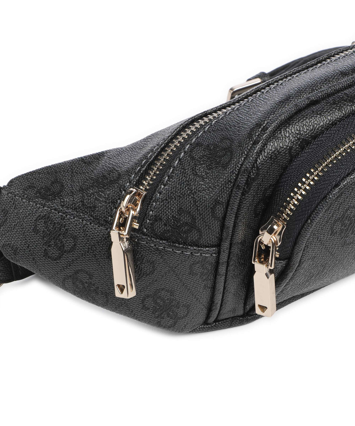 Guess Latona Belt bag coal logo