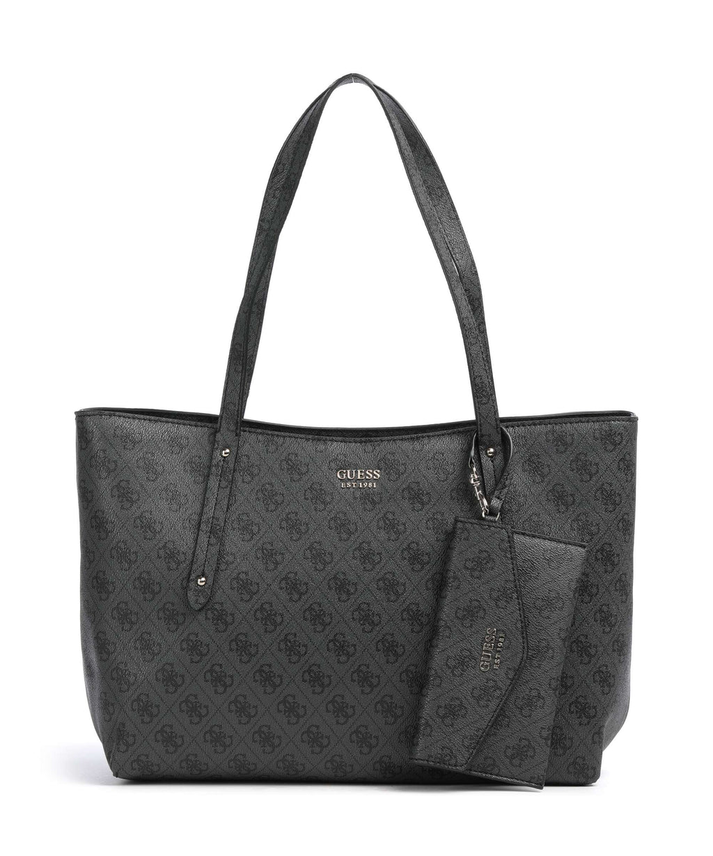 Guess Brenton Tote bag coal logo
