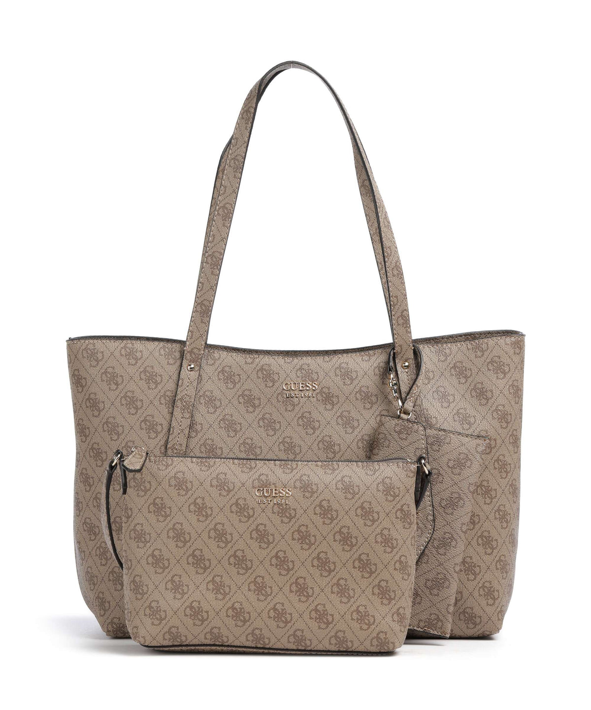 Guess Brenton Tote bag latte logo