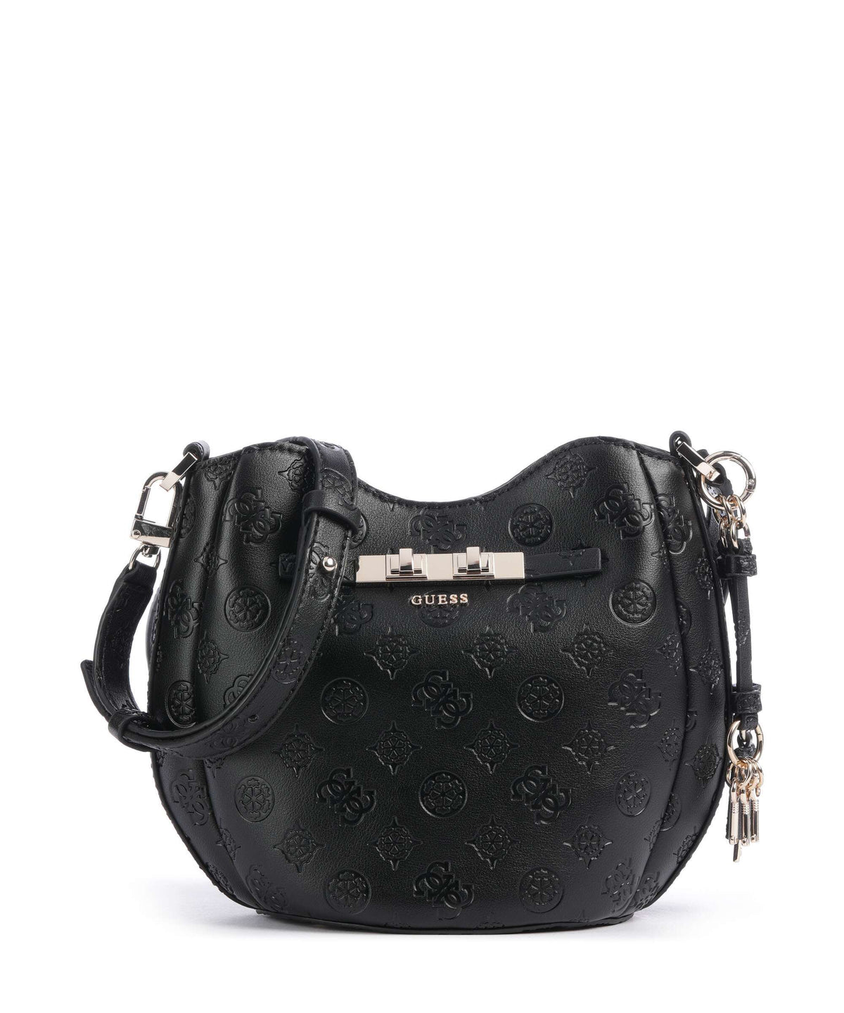 Guess Carmella Bucket bag black logo