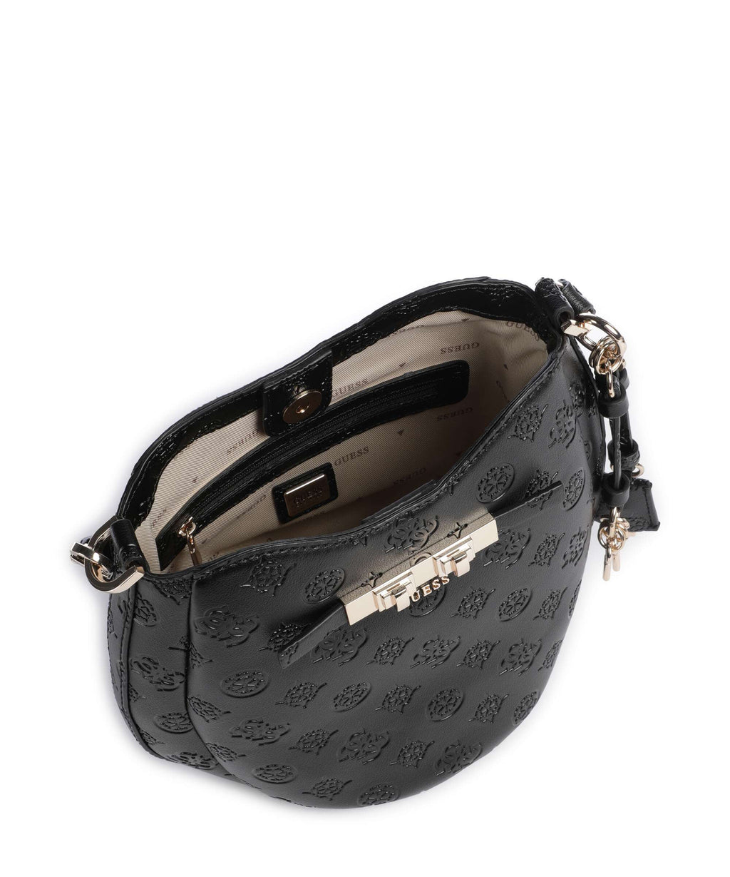 Guess Carmella Bucket bag black logo