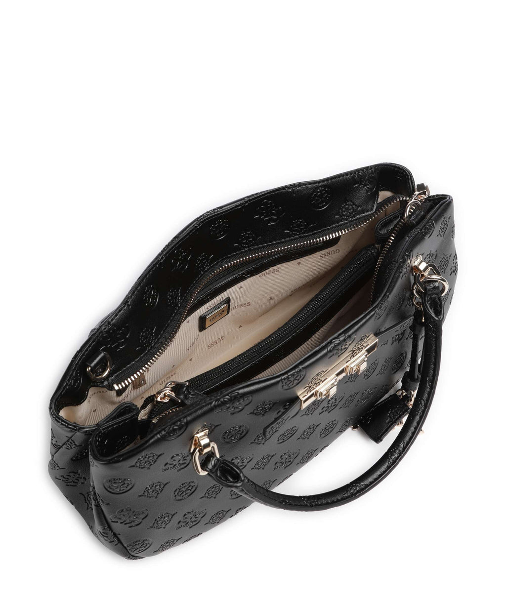 Guess Carmella Handbag black logo