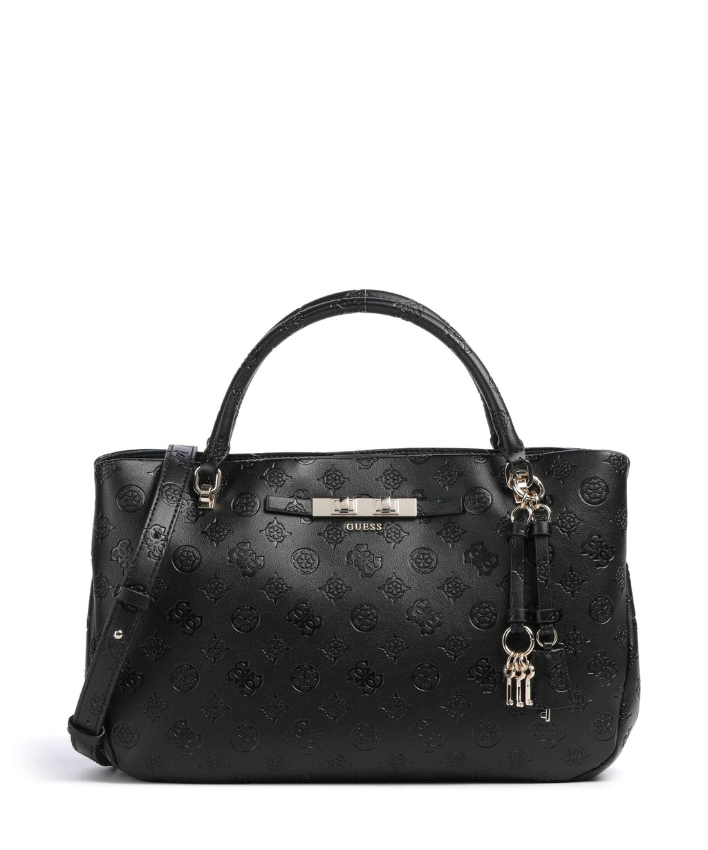 Guess Carmella Girlfriend Handbag black logo