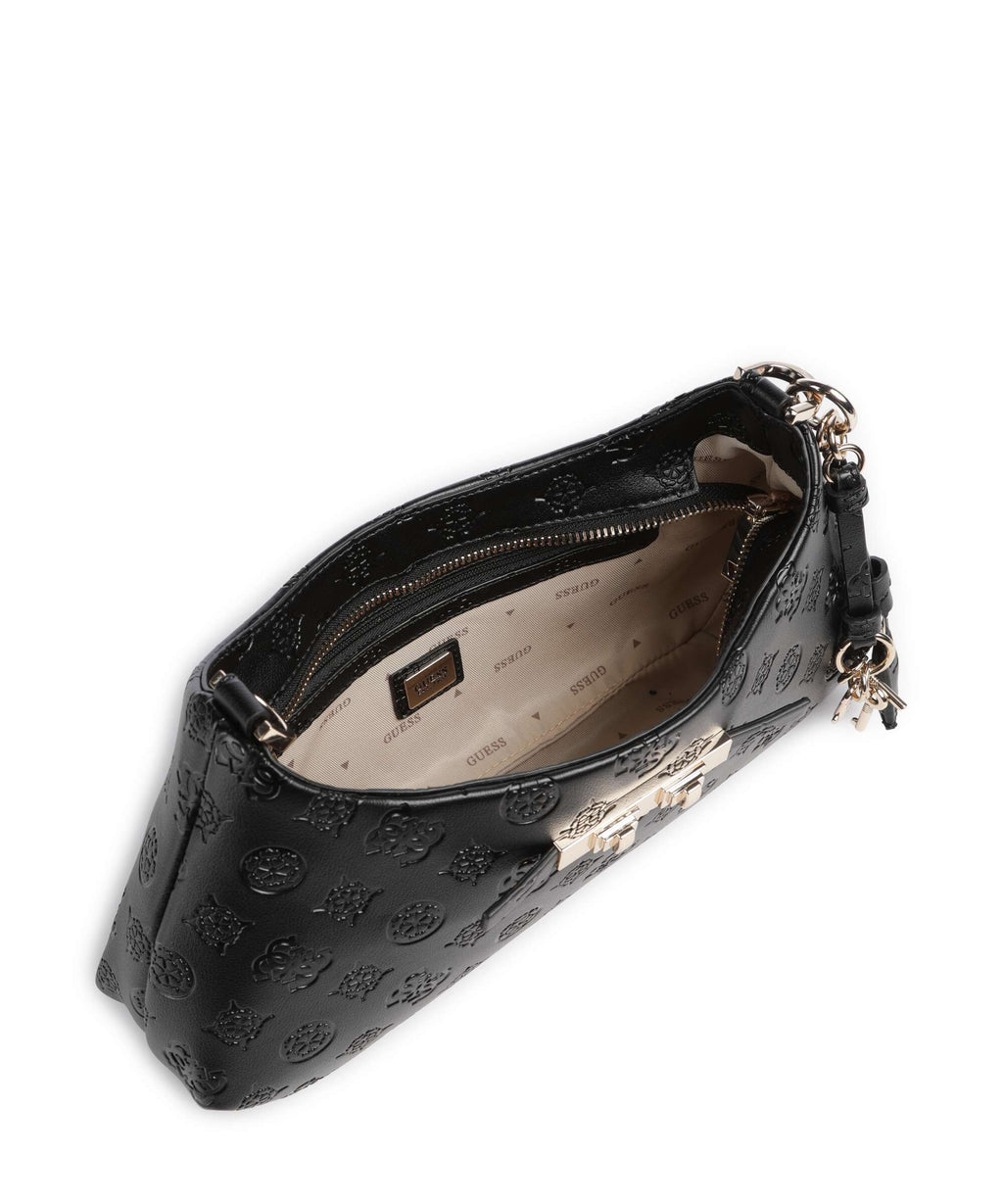 Guess Carmella Shoulder bag black logo