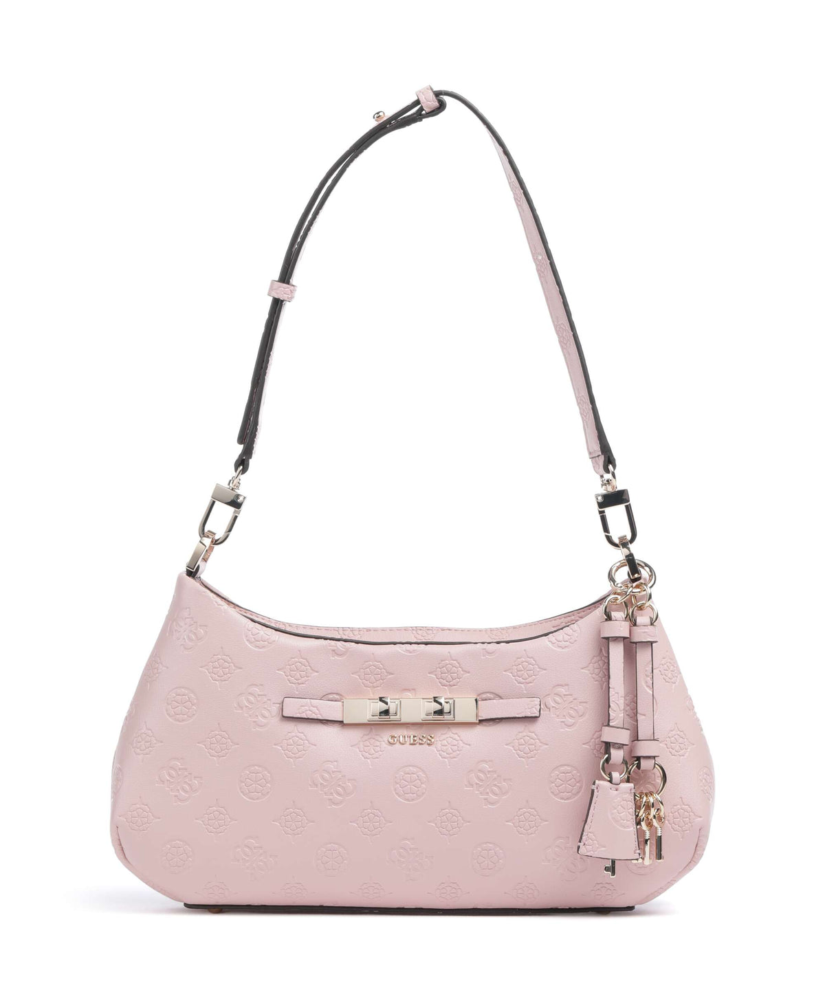 Guess Carmella Shoulder bag light pink logo