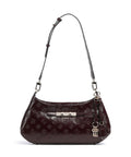 Guess Carmella Shoulder bag burgundy logo