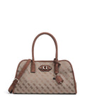 Guess Samantha Girlfriend Handbag latte logo/brown