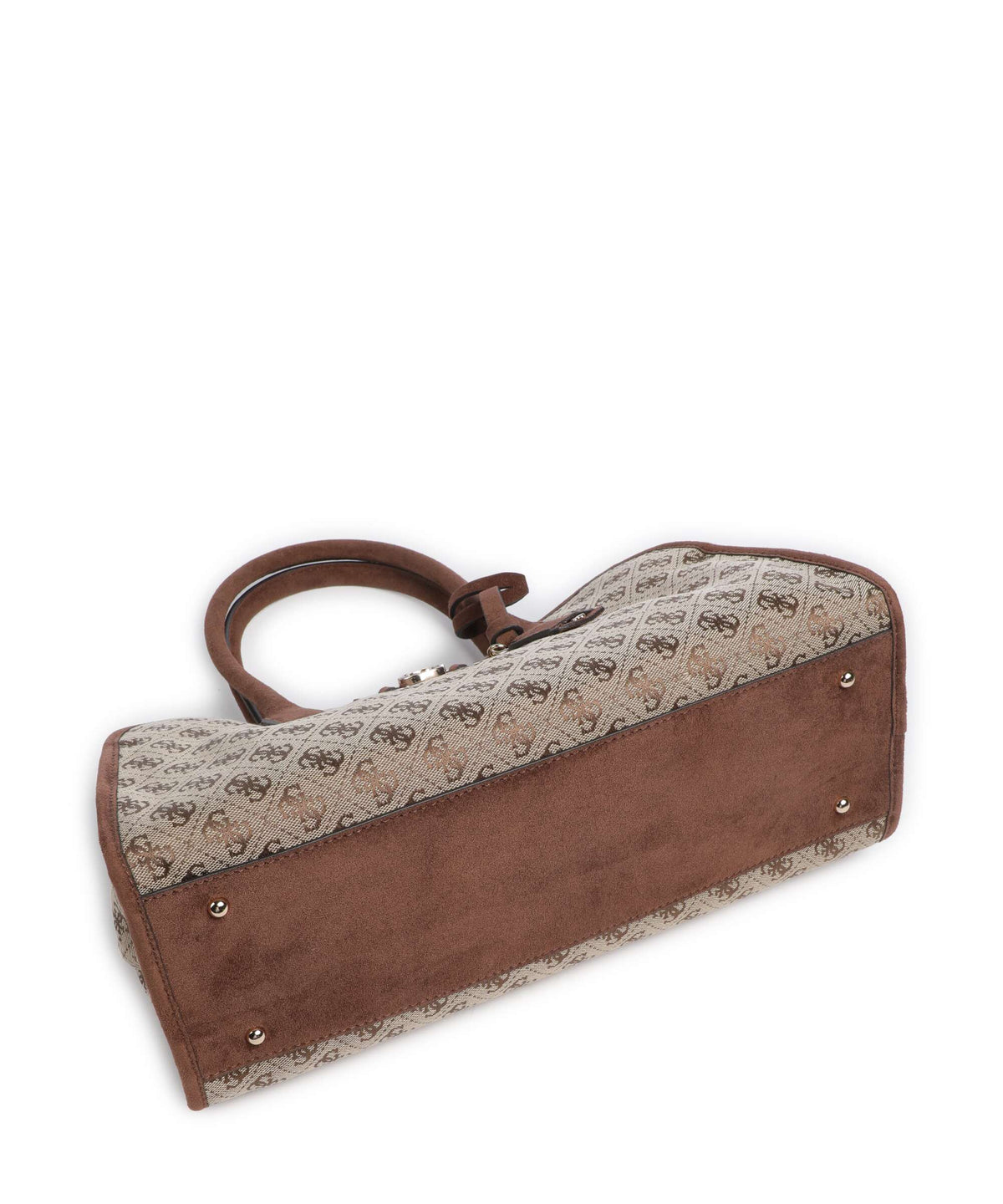 Guess Samantha Girlfriend Handbag latte logo/brown