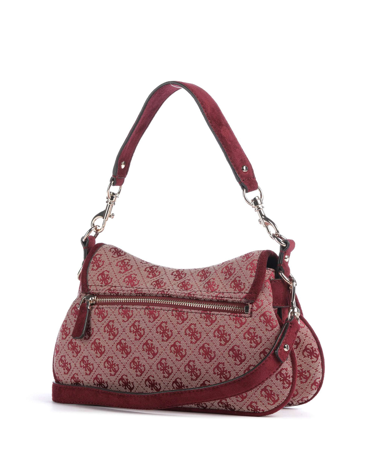 Guess Samantha Shoulder bag merlot logo