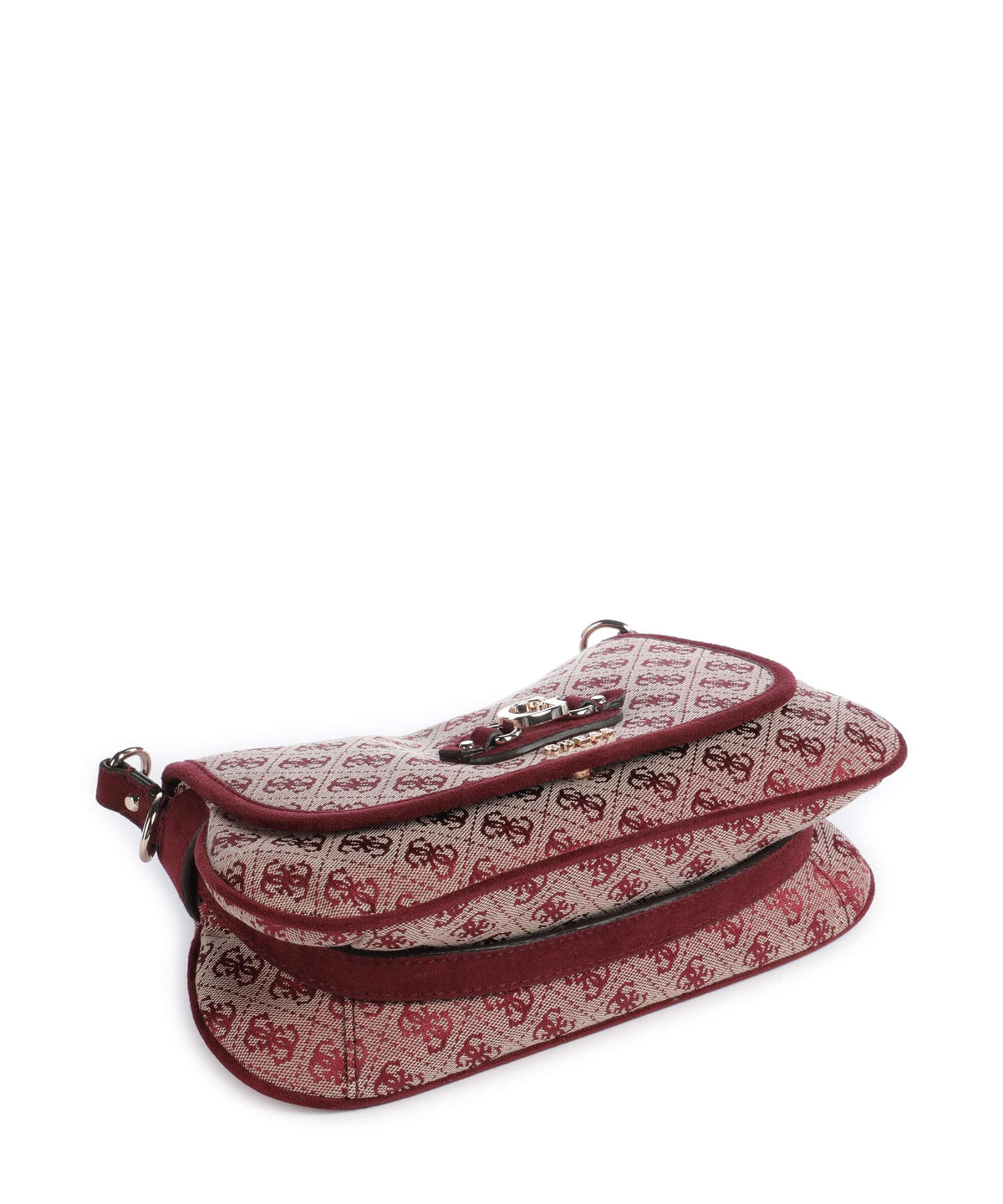 Guess Samantha Shoulder bag merlot logo