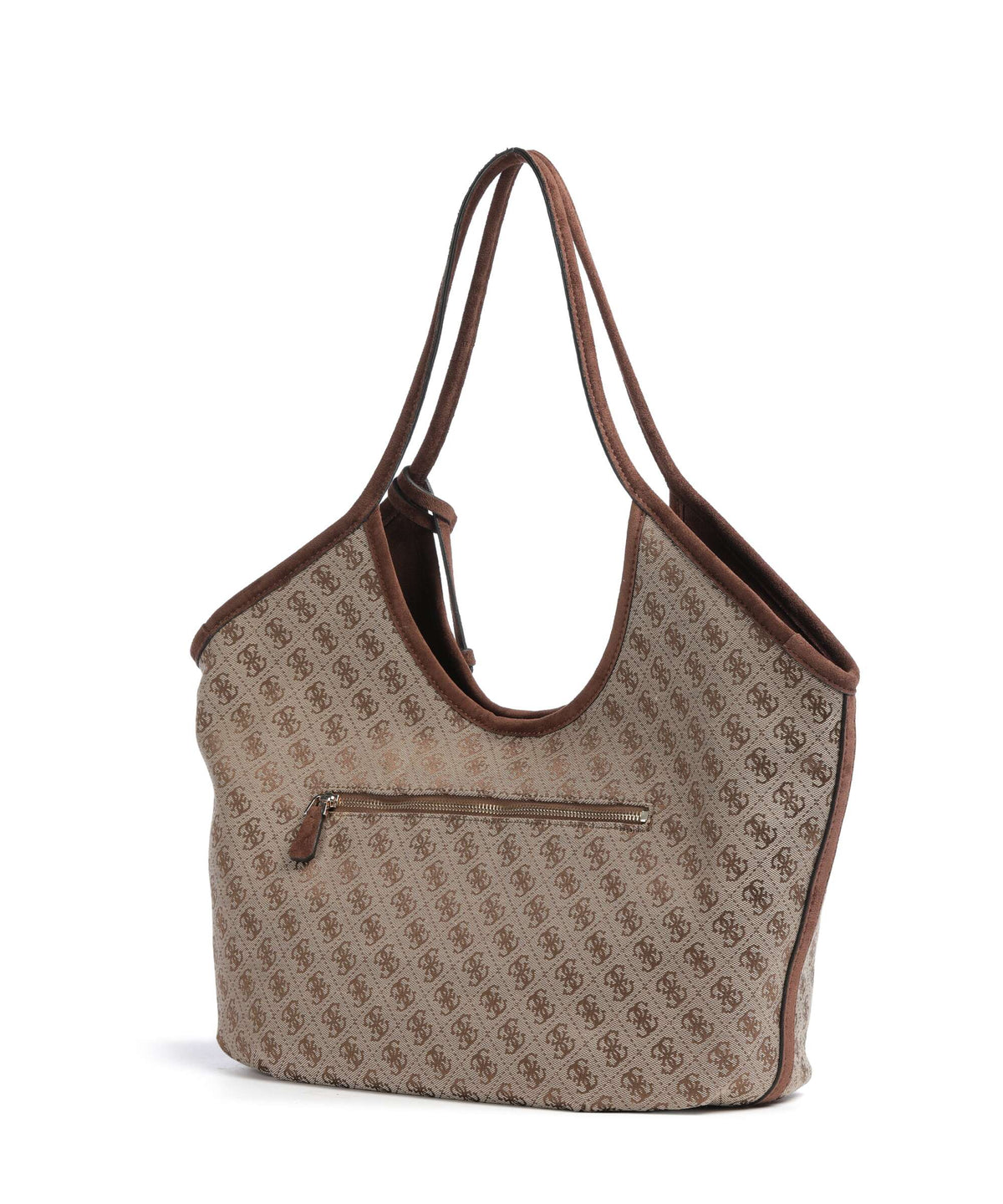 Guess Samantha Girlfriend Tote bag latte logo/brown