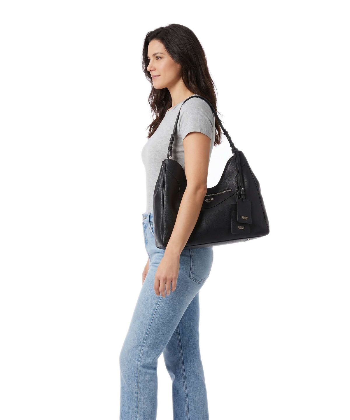Guess Antonia Hobo bag black