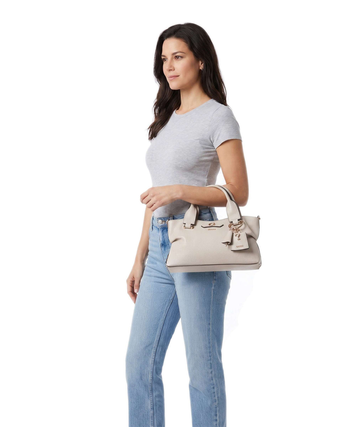 Guess Suzy Mini Handbag bone