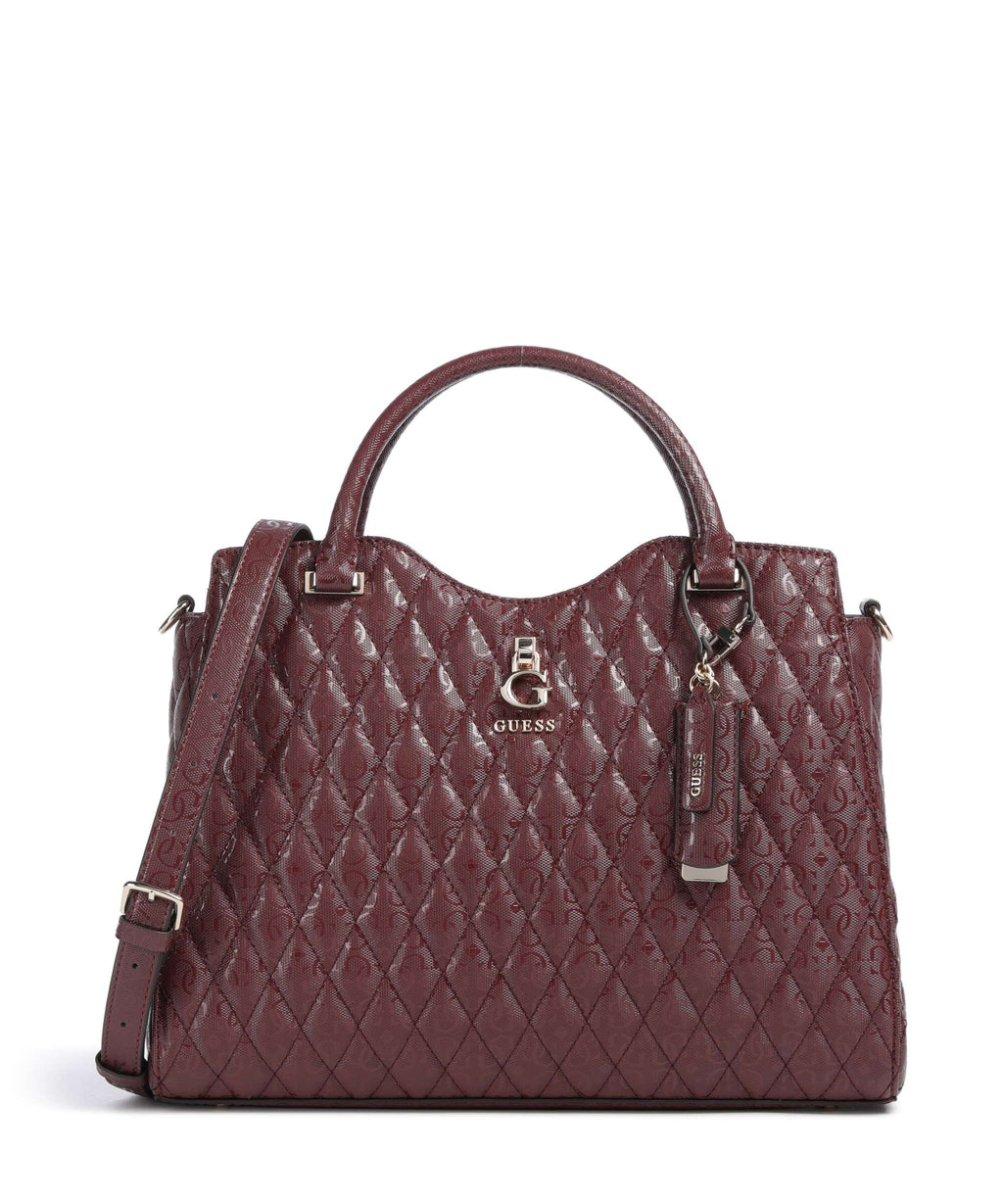Guess Tamara Handbag merlot
