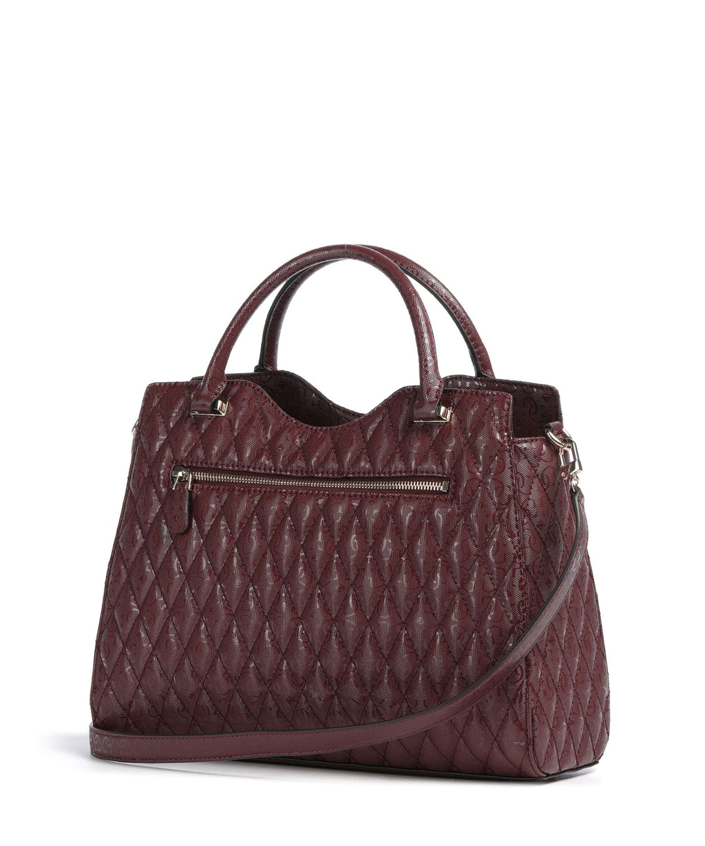 Guess Tamara Handbag merlot