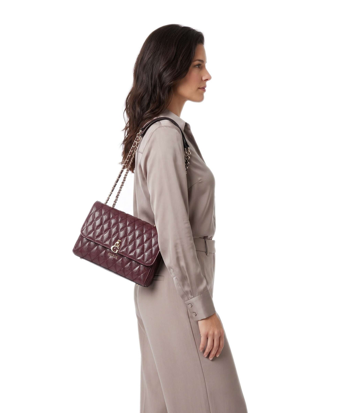 Guess Tamara Shoulder bag merlot