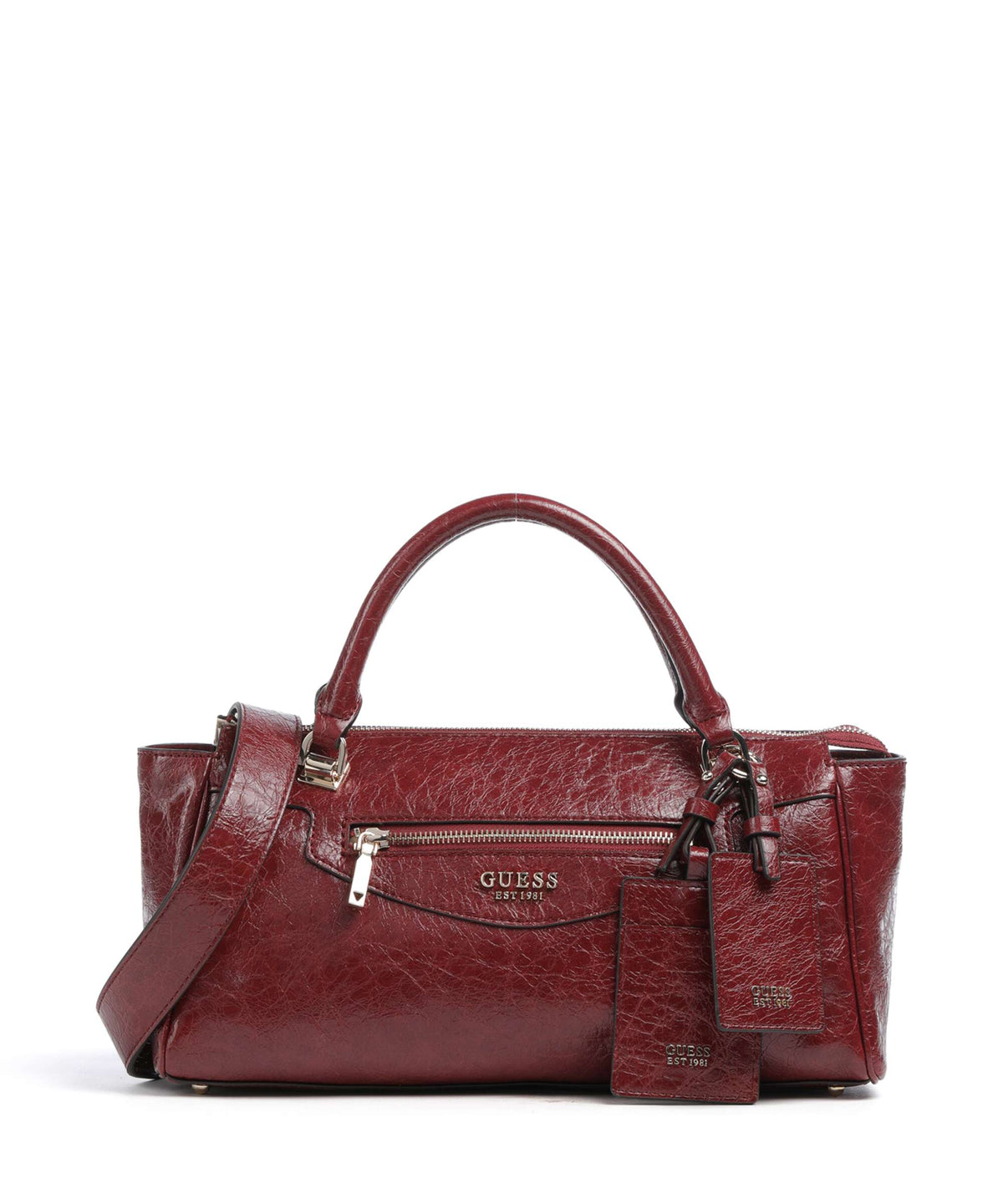 Guess Antonia Small Handbag red