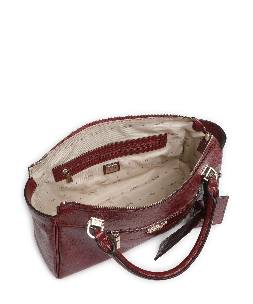 Guess Antonia Small Handbag red