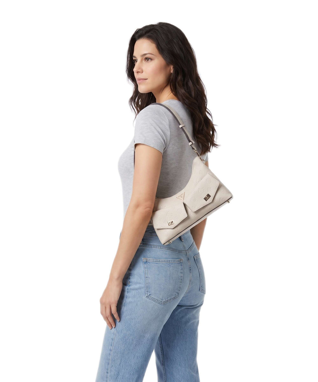 Guess Blake Shoulder bag bone logo