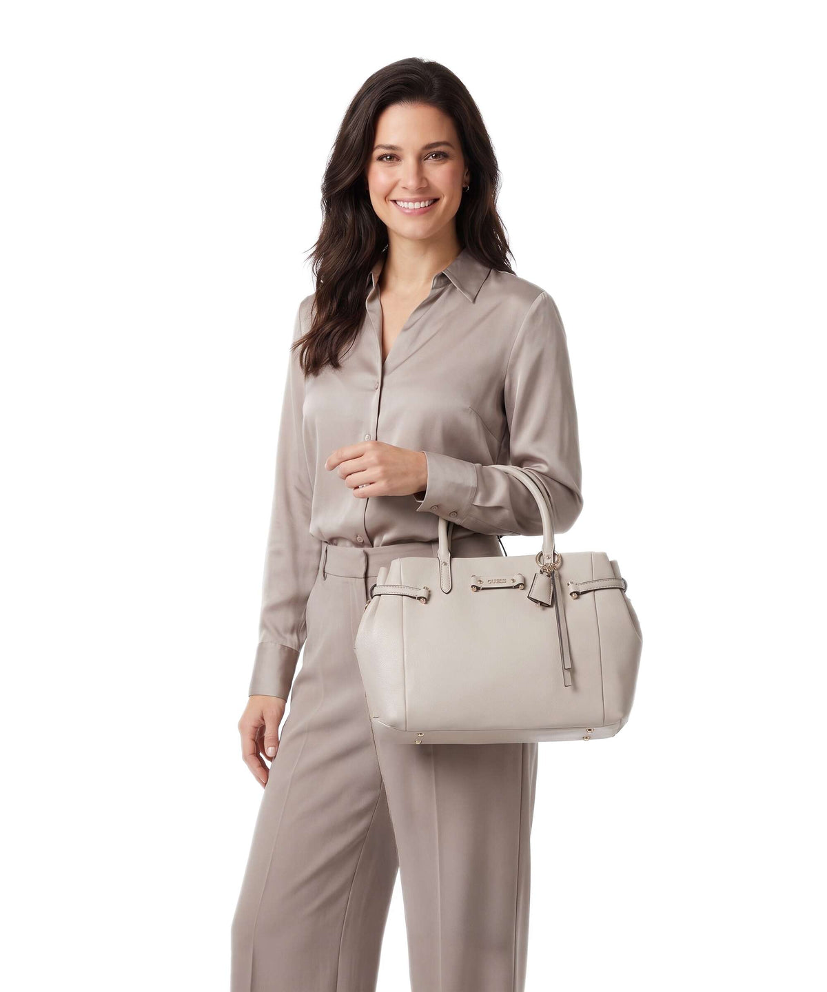 Guess Dorothy Girlfriend Handbag bone