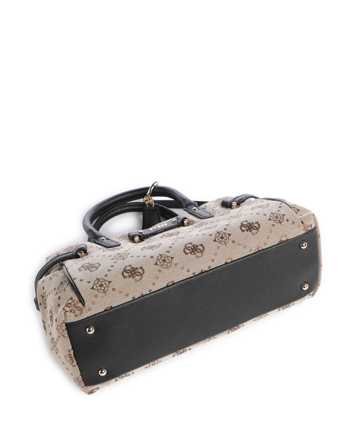 Guess Dorothy Girlfriend Small Handbag latte logo/black