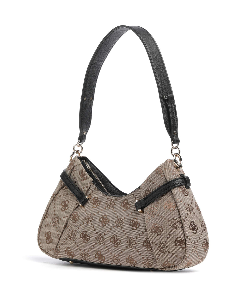 Guess Dorothy Shoulder bag latte logo/black