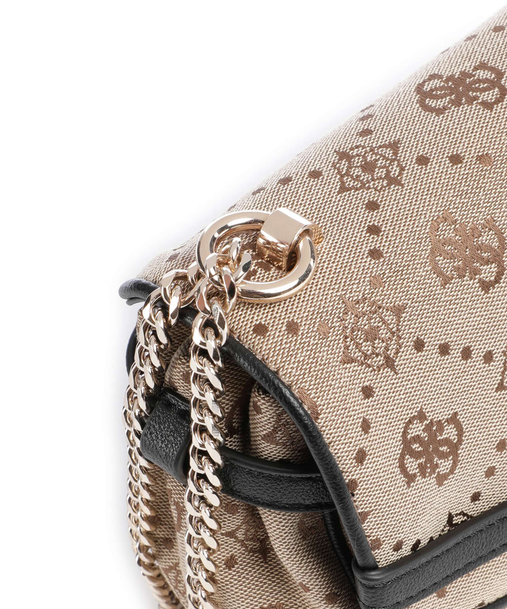 Guess Dorothy Shoulder bag latte logo/black