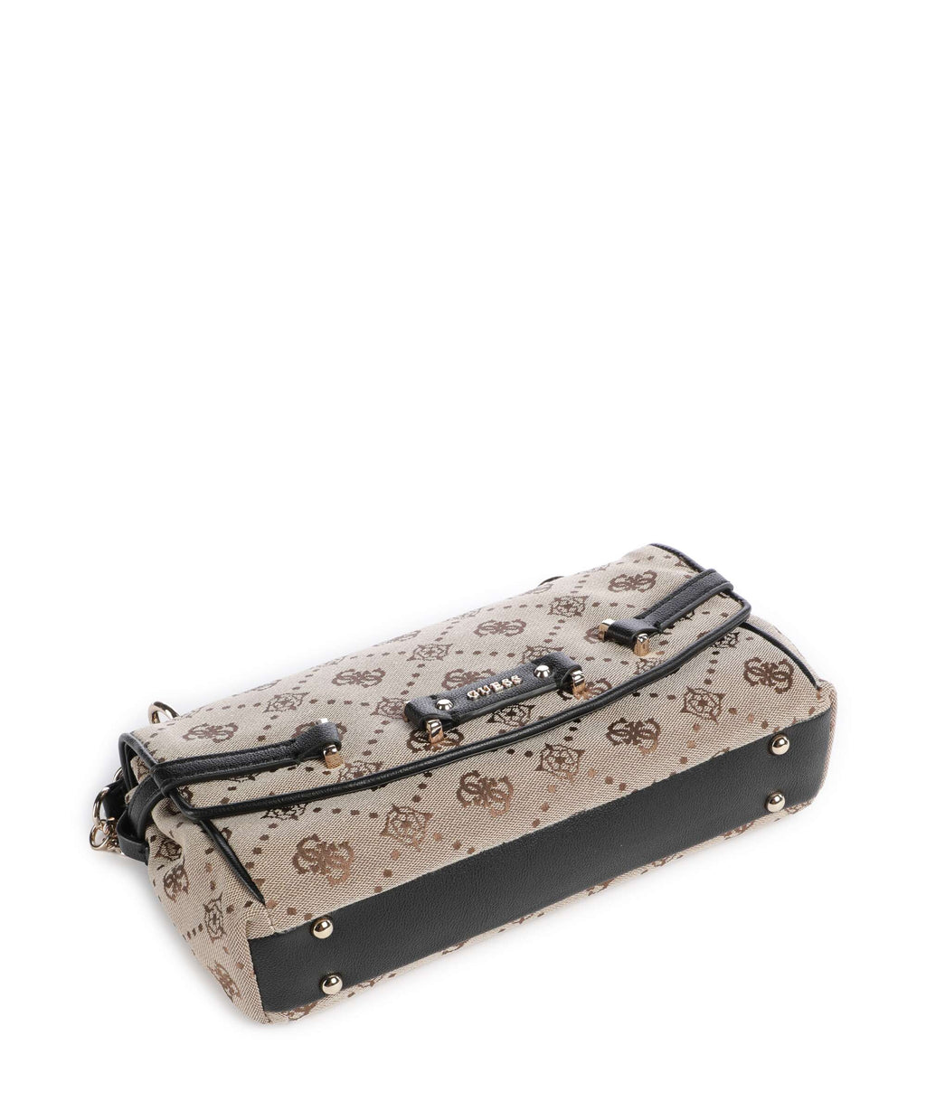 Guess Dorothy Shoulder bag latte logo/black