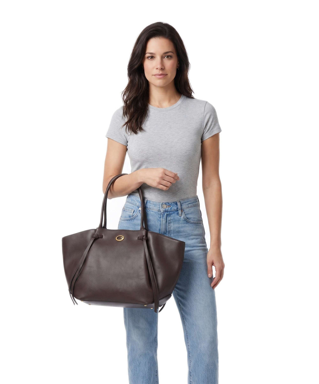 Guess Allegra Girlfriend Tote bag brown