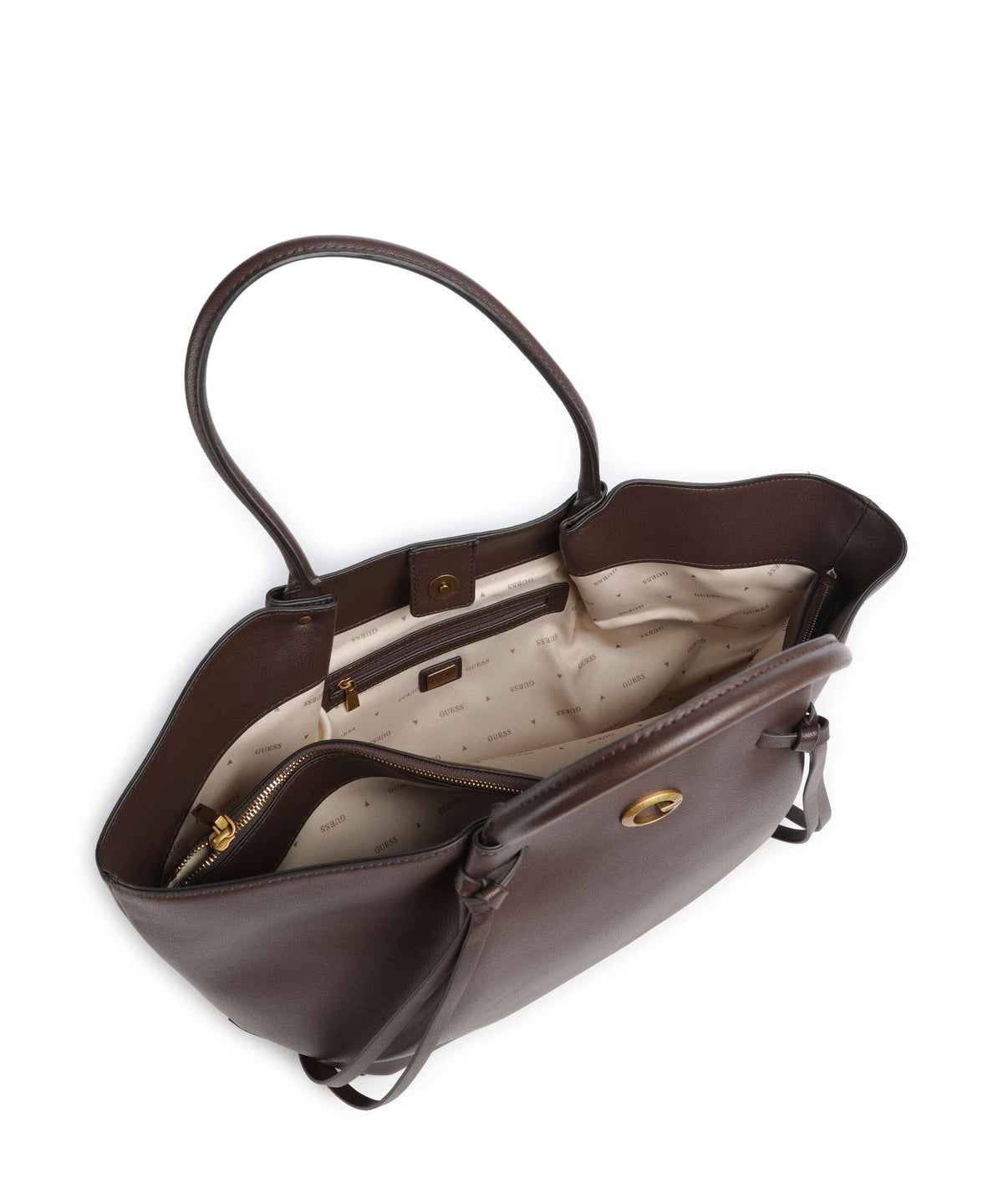 Guess Allegra Girlfriend Tote bag brown