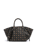 Guess Allegra Girlfriend Logo Handbag espresso logo