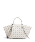 Guess Allegra Girlfriend Logo Handbag vanilla logo