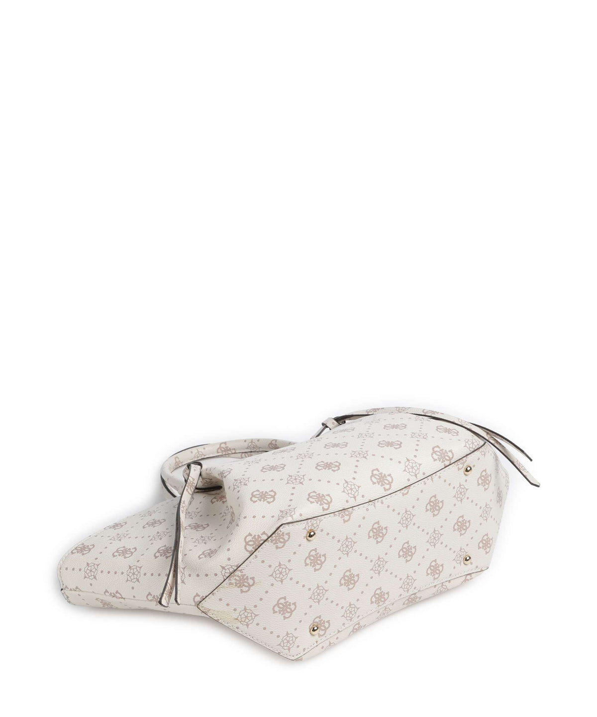 Guess Allegra Girlfriend Logo Handbag vanilla logo