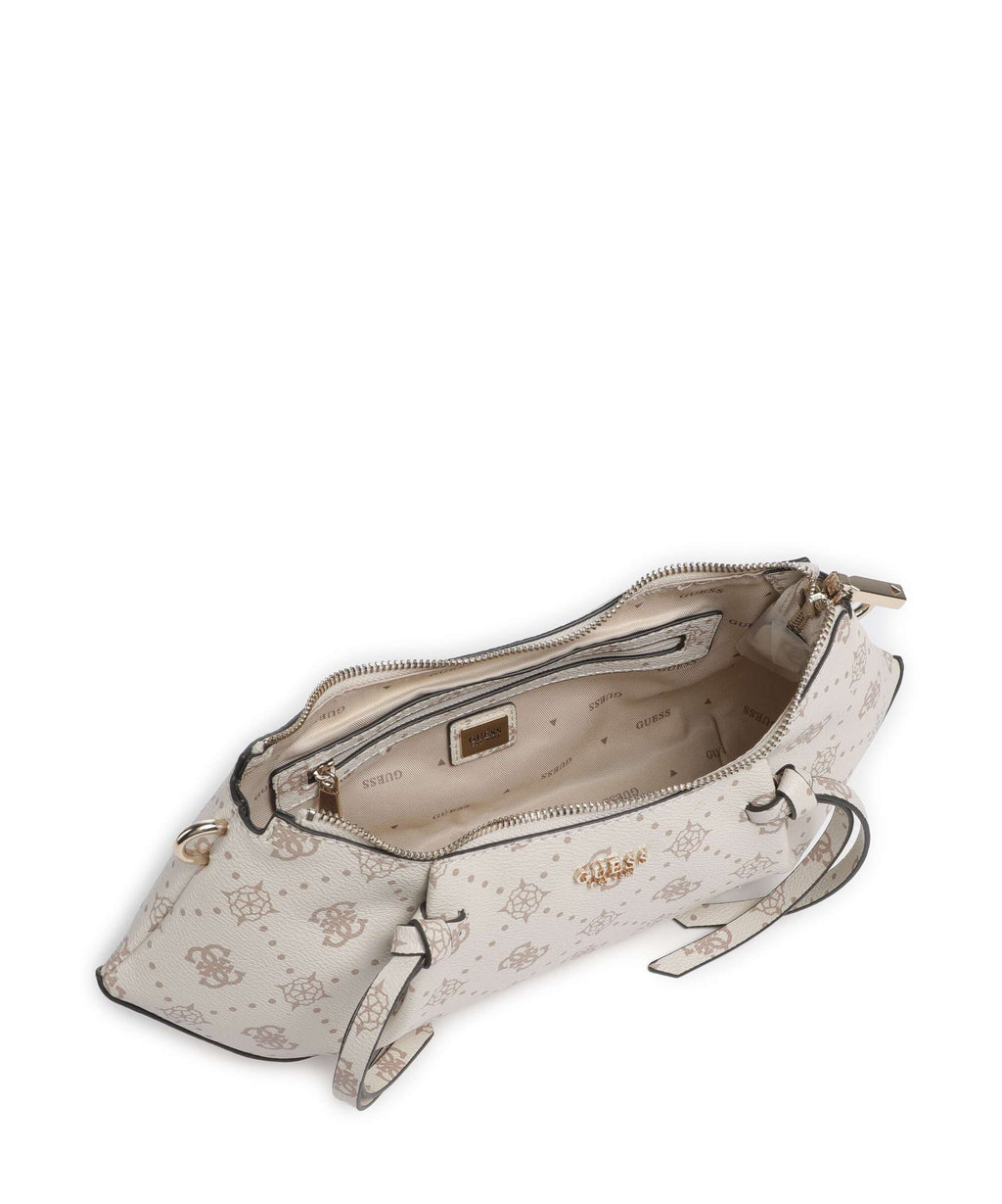 Guess Allegra Logo Shoulder bag vanilla logo