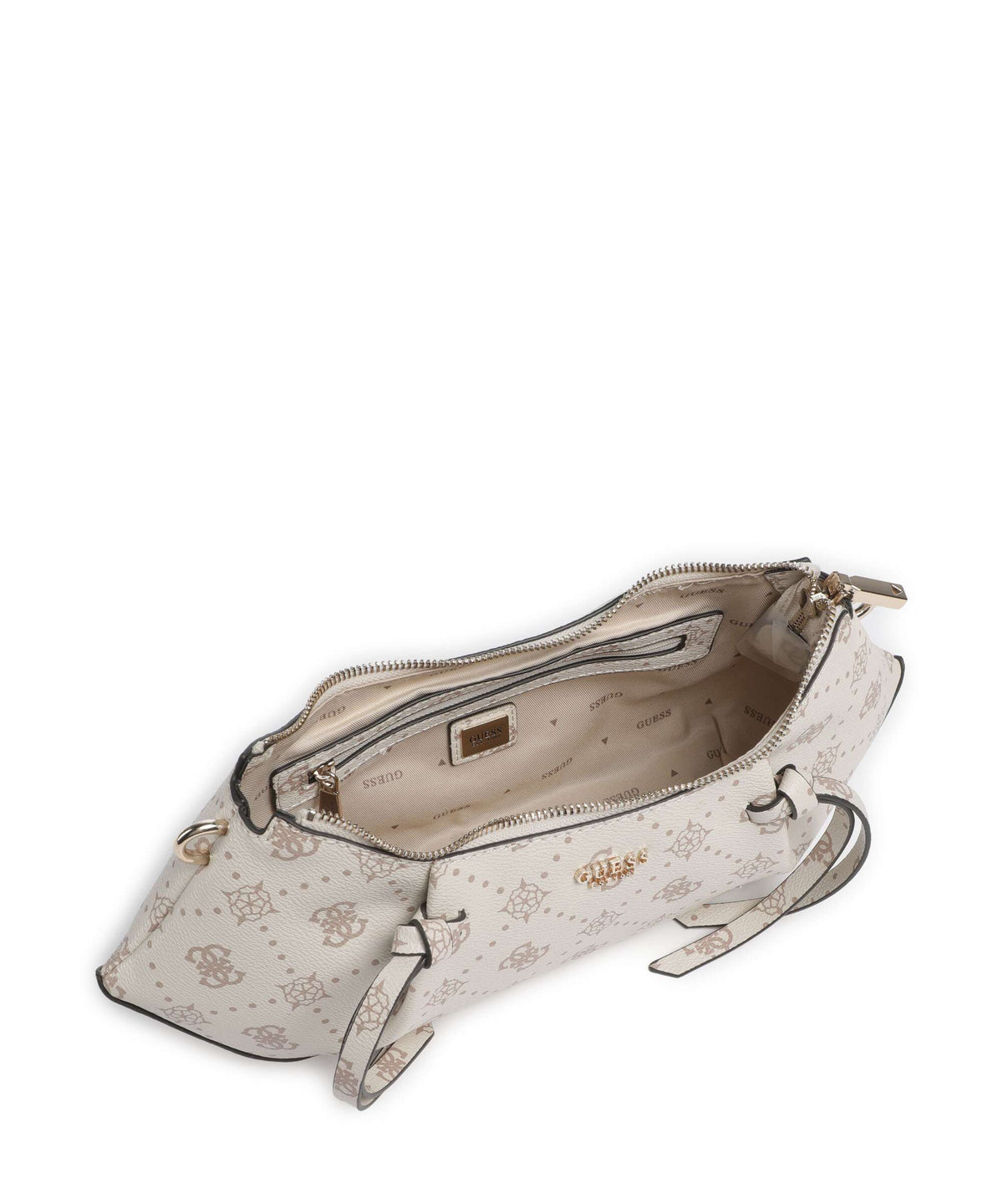 Guess Allegra Logo Shoulder bag vanilla logo